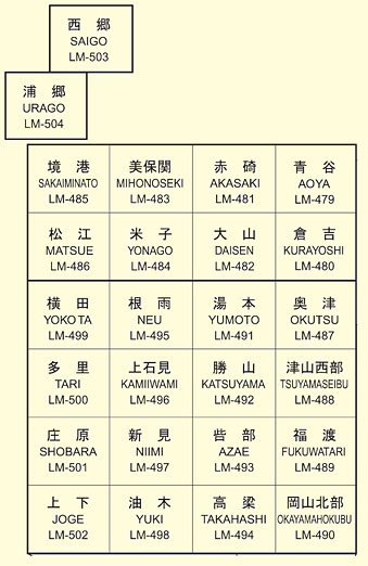 地すべり地形分布図第25集 「松江・高梁」収録図面